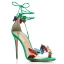 Schöne Rot Ball Leder Sandalen Damen 2020 Schleife Knöchelriemen Schmetterling 9 cm Stilettos Peeptoes Sandaletten
