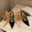 Chic / Beautiful Black Street Wear Suede Womens Sandals 2020 9 cm Stiletto Heels Pointed Toe Sandals