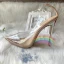 Sexy Transparent Nude Cocktail Party Pumps 2020 Leather 12 cm Stiletto Heels Pointed Toe Pumps