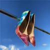 Amazing / Unique Gradient-Color Starry Sky Prom Pumps 2020 10 cm Stiletto Heels Pointed Toe Pumps