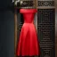 Chic / Beautiful Red Evening Dresses  Red 2017 Off-The-Shoulder Sleeveless Short A-Line / Princess Graduation Dresses