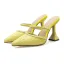 Sparkly Silver Street Wear Rhinestone Sequins Womens Sandals 2020 9 cm Stiletto Heels Pointed Toe Sandals