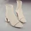 Chic / Beautiful Black Street Wear See-through Womens Sandals 2020 7 cm Thick Heels Pointed Toe Sandals