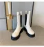 Modest / Simple Winter Brown Street Wear Leather Flat Round Toe Womens Boots 2020