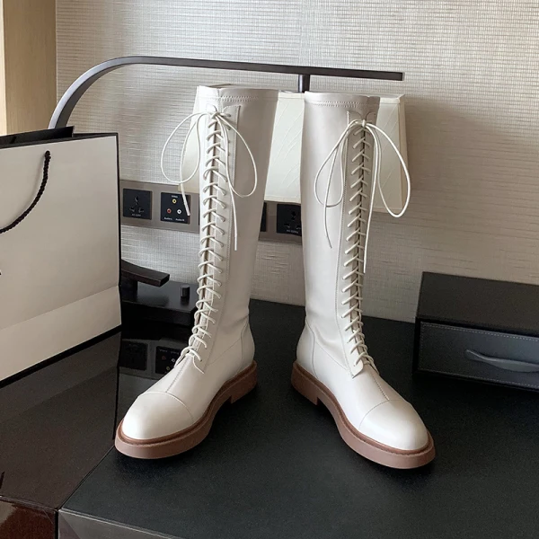 Mannen Middeleeuwse Laarzen Renaissance Retro Veter PU Lederen Laarzen Knight Viking Pirate Laarzen Halloween Carnaval Party Elf Cosplay Schoenen,Bruin,39