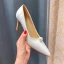Elegant Red Satin Prom Pumps 2020 Pearl 8 cm Stiletto Heels Pointed Toe Pumps