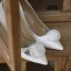 Élégant Chic / Belle Blanche Satin Chaussure De Mariée 2020 Perle Fleur 9 cm Talons Aiguilles À Bout Pointu Mariage Escarpins