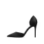 Elegant Black 10 cm Prom Solid Color 2020 High Heels Satin Summer Pointed Toe Stiletto Heels Womens Sandals Womens Shoes