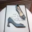 Enkla Aprikos / Beige Casual Mocka Pumps 2020 6 cm Tjocka Klackar Spetsiga Pumps