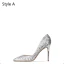 Glitzernden Charmant Pink Abend Pailletten Damenschuhe 2020 10 cm Stilettos Spitzschuh High Heels