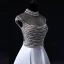 Luxury / Gorgeous Pearl Prom Dresses 2017 High Neck Beading Crystal Backless White Satin Formal Dresses