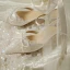 Élégant Ivoire En Dentelle Chaussure De Mariée 2020 Noeud Slingbacks 4 cm Talons Épais Talon Bas À Bout Pointu Mariage Sandales