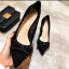 Chic / Beautiful Burgundy Prom Suede Pumps 2020 Leather Bow 6 cm Stiletto Heels Pointed Toe Pumps