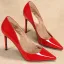 Mote Svart Ball Pumps 2020 Patent Lær 10 cm Stiletthæler Spisse Pumps