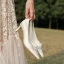 Classy Ivory Pearl Rhinestone Wedding Shoes 2020 8 cm Stiletto Heels Pointed Toe Wedding Pumps