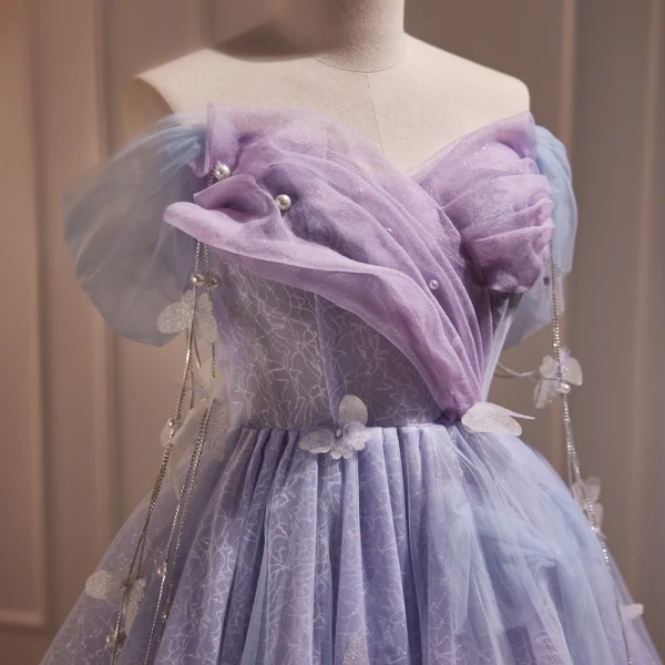 Sexy Lavendel Applikationen Perle Pailletten Kurze Partykleider 2023 Bandeau Ärmellos Rückenfreies Festliche Kleider
