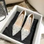Elegant White Satin Rhinestone Wedding Shoes 2020 7 cm Stiletto Heels Pointed Toe Wedding Pumps