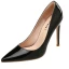 Schöne Silber Cocktail Lackleder Pumps 2020 10 cm Stilettos Spitzschuh Pumps