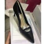 Minimaliste Noire Bureau OL Escarpins 2020 7 cm Talons Aiguilles À Bout Pointu Escarpins