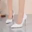 Charming Ivory Handmade  Pearl Wedding Shoes 2020 11 cm Stiletto Heels Pointed Toe Wedding Pumps