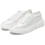 Mode Ivoor Rhinestone Huwelijk Sportschoenen 2024 4 cm Plateau Ronde Neus Bruidsschoenen