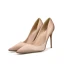 Simple Noire Promo Satin Escarpins 2020 10 cm Talons Aiguilles À Bout Pointu Escarpins