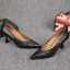 Modest / Simple Black Office OL Leather Pumps 2021 7 cm Stiletto Heels Pointed Toe Pumps