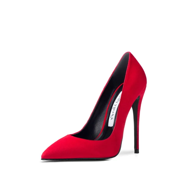 Chic / Beautiful Black Cocktail Party Suede Pumps 2021 10 cm Stiletto Heels High Heels Pointed Toe Pumps