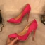 Schöne Gelb Strassenmode Wildleder Pumps 2021 12 cm Stilettos Spitzschuh Hochhackige
