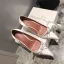 Charming Black Silk Satin Evening Party Pumps 2021 Bow Rhinestone High Heels 10 cm Stiletto Heels Pointed Toe Pumps
