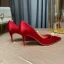 Elegant Ivory Satin Pearl Wedding Shoes 2021 Ankle Strap High Heels 7 cm Stiletto Heels Pointed Toe Wedding Pumps