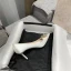 Elegant Ivory Satin Rhinestone Wedding Shoes 2021 8 cm Stiletto Heels High Heels Pointed Toe Wedding Pumps