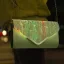 Eye-catching Illuminated Black LED Glitter Clutch Bags 2021 Christmas Rave Club Evening Party