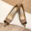 Chic / Beautiful OL Office Black Pumps 2021 Buckle 7 cm Stiletto Heels High Heels Pointed Toe Pumps