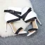 Modest / Simple Red Street Wear Womens Sandals 2021 11 cm Stiletto Heels Open / Peep Toe High Heels Sandals