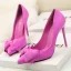 Affordable Red Outdoor / Garden Suede Pumps 2021 11 cm Stiletto Heels High Heels Pointed Toe Pumps