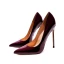 Mode Burgunderrot Abend Lackleder Pumps 2021 10 cm Stilettos Spitzschuh Pumps Hochhackige