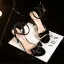 Sexy Transparent Noire Cocktail Sandales Femme 2021 Bride Cheville Noeud 9 cm Talons Aiguilles Peep Toes / Bout Ouvert Sandales Talons Hauts