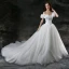Cinderella Ocean Blue Prom Dresses 2018 Ball Gown Charmeuse Butterfly Off-The-Shoulder Backless Sleeveless Cathedral Train Formal Dresses