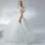 Erschwinglich Weiß Brautkleider / Hochzeitskleider 2018 A Linie Off Shoulder Rückenfreies Kurze Ärmel Lange Hochzeit