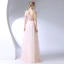 Chic / Beautiful Prom Dresses 2017 A-Line / Princess Lace Flower Crystal Pearl Off-The-Shoulder Backless Short Sleeve Floor-Length / Long Formal Dresses