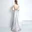 Luxe Robe De Soirée 2017 Princesse Perlage Paillettes Encolure Dégagée Dos Nu Sans Manches Train De Balayage Soirée