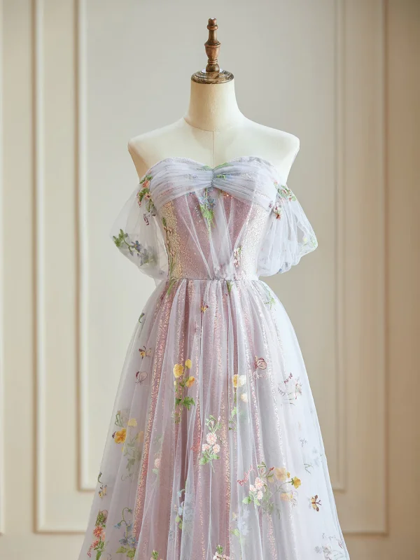 Fée Des Fleurs Rose Bonbon Florale Paillettes Robe De Bal 2024 Dentelle de retour Sans Manches Princesse Robe De Cérémonie