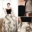 Élégant Noire Robe De Bal 2023 Princesse Encolure Carrée Manches Courtes Dos Nu Longue Robe De Ceremonie