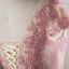 Flower Fairy Beige Plus Size Evening Dresses  2018 A-Line / Princess V-Neck Tulle Appliques Backless Beading Crystal Evening Party Prom Dresses