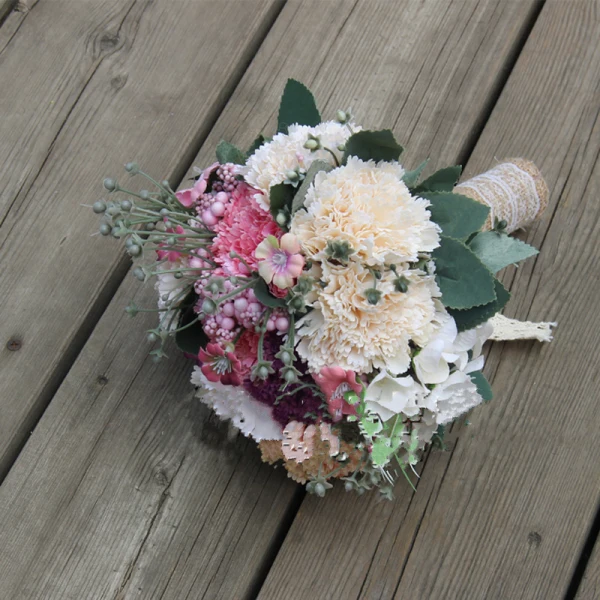 Chic / Beautiful Multi-Colors Wedding Flower 2019 Pearl Artificial Flowers Wedding Flowers