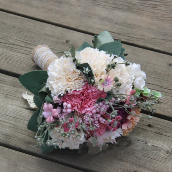 Chic / Beautiful Multi-Colors Wedding Flower 2019 Pearl Artificial Flowers Wedding Flowers