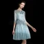 Modern / Fashion Multi-Colors Short Graduation Dresses 2018 A-Line / Princess U-Neck Tulle Backless Beading Pierced Sequins Sparkly Homecoming Formal Dresses