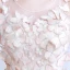 Chic / Beautiful Candy Pink Evening Dresses  2017 A-Line / Princess U-Neck Lace Butterfly Appliques Backless Evening Party Formal Dresses