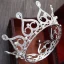 Chic / Beautiful Silver Bridal Jewelry 2017 Metal Beading Crystal Pearl Rhinestone Headpieces Wedding Prom Accessories